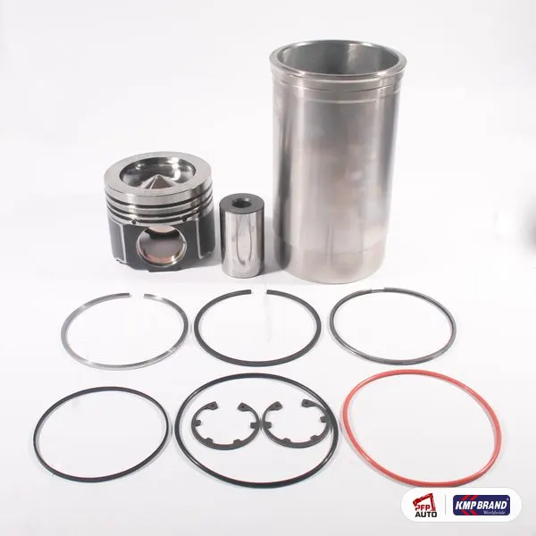 Kit piston, cămașă și segmenți KMP Brand, pentru John Deere®, cod DZ124285