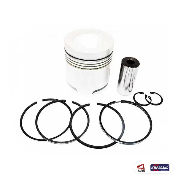 Piston cu bolț, siguranțe și segmenți STD KMP Brand, pentru Ford New Holland, cod F2NN6K100HA