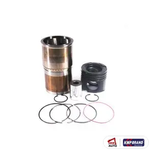 Kit piston, cămașă și segmenți, pentru Cummins®, cod KM1387