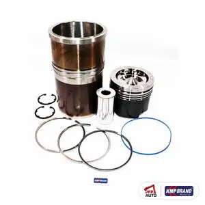 Kit piston, cămașă și segmenți, pentru Perkins, cod KMP-1573