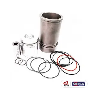 Kit piston, cămașă și segmenți, pentru Komatsu®, cod KMP2410