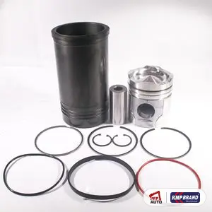 Kit piston, cămașă și segmenți, pentru Komatsu®, cod KMP6128E