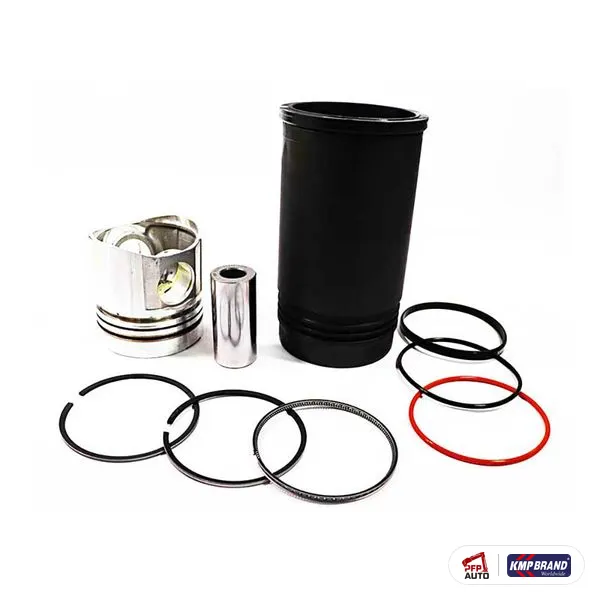 Kit piston, cămașă și segmenți KMP Brand, pentru Komatsu®, cod KMP6137