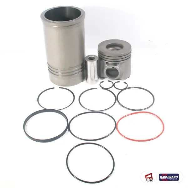 Kit piston, cămașă și segmenți KMP Brand, pentru Komatsu®, cod KMP6154