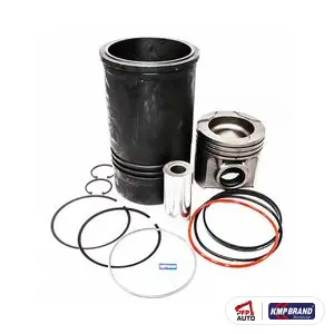 Kit piston, cămașă și segmenți, pentru Komatsu®, cod KMP6212
