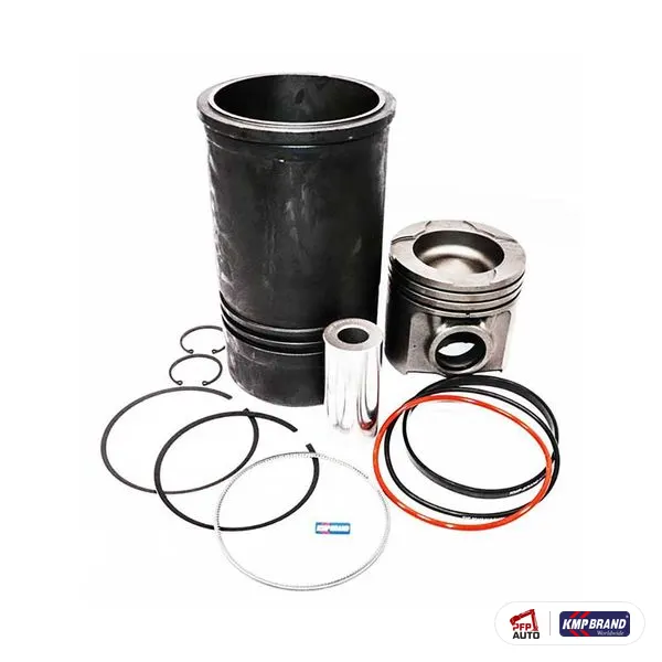 Kit piston, cămașă și segmenți KMP Brand, pentru Komatsu®, cod KMP6212