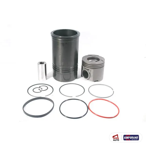 Kit piston, cămașă și segmenți KMP Brand, pentru Komatsu®, cod KMP6219