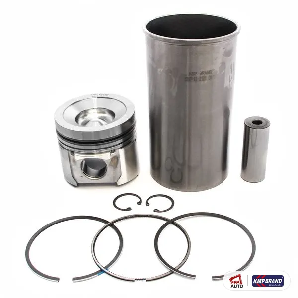 Kit piston, cămașă și segmenți KMP Brand, pentru Komatsu®, cod KMP6275