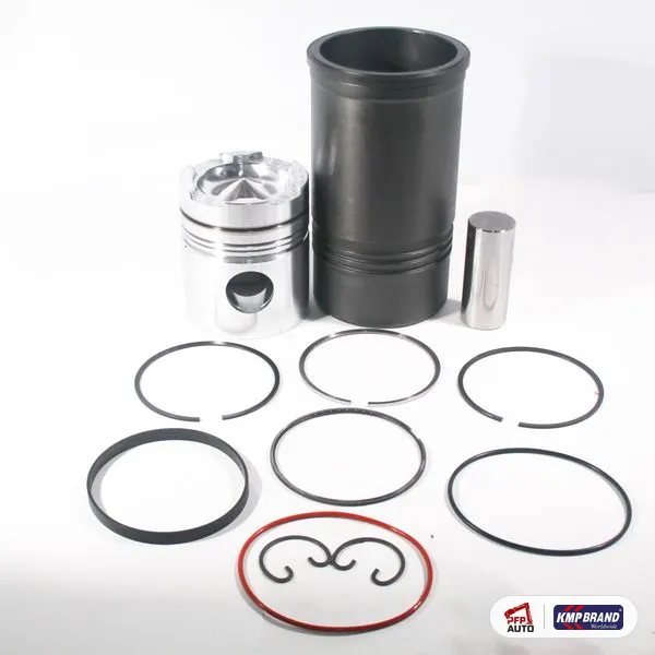 Kit piston, cămașă și segmenți KMP Brand, pentru Komatsu®, cod KMP6711