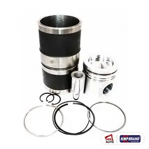Kit piston, cămașă și segmenți, pentru Komatsu®, cod KMP6745