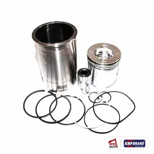 Kit piston, cămașă și segmenți, pentru John Deere®, cod RE22678