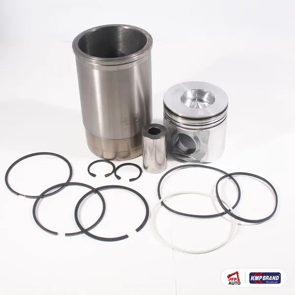 Kit piston, cămașă și segmenți KMP Brand, pentru John Deere®, cod RE500673