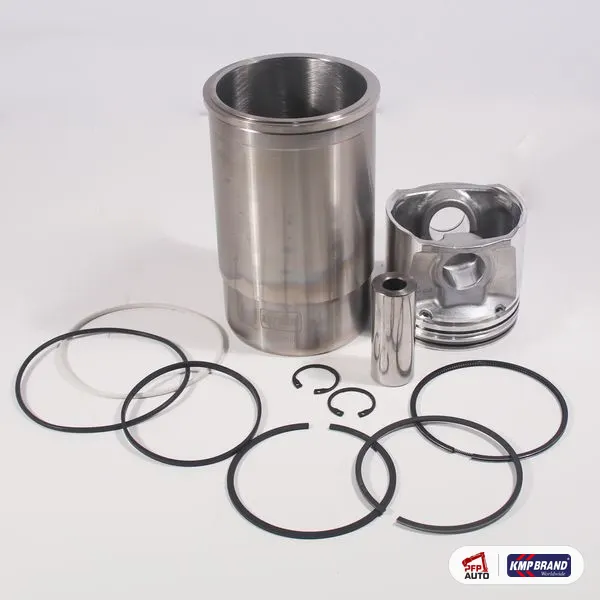 Kit piston, cămașă și segmenți KMP Brand, pentru John Deere®, cod RE520768