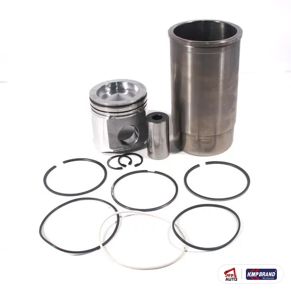 Kit piston, cămașă și segmenți KMP Brand, pentru John Deere®, cod RE530616