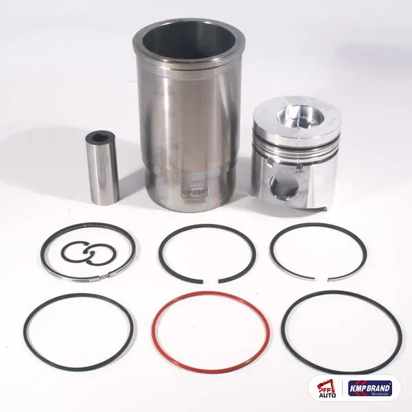 Kit piston, cămașă și segmenți KMP Brand, pentru John Deere®, cod RE53322