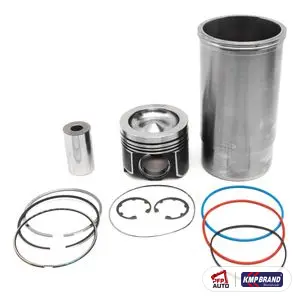 Kit piston, cămașă și segmenți, pentru John Deere®, cod RE559262