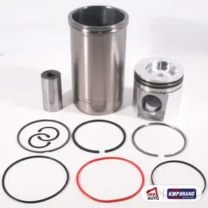 Kit piston, cămașă și segmenți, pentru John Deere®, cod RE64509
