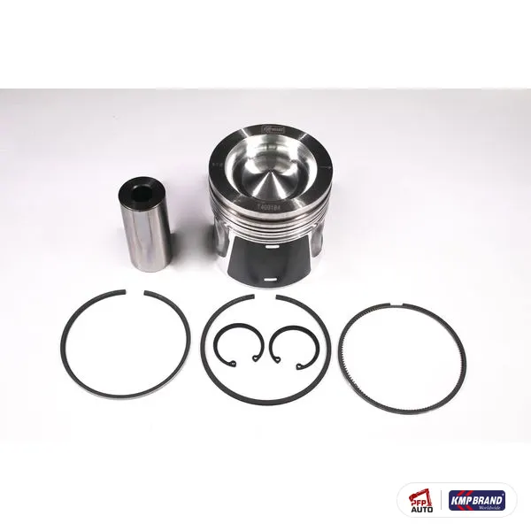 Piston cu bolț și segmenți KMP Brand pentru Perkins, cod T409184