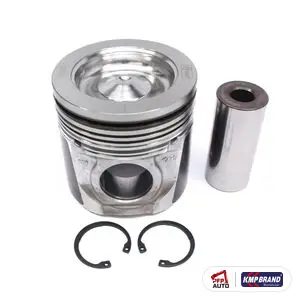 Piston cu bolț și siguranțe O/S 1.0 mm pentru Perkins, cod T418735-NR