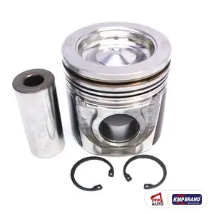 Piston cu bolț și siguranțe O/S 0.5 mm pentru Perkins, cod T418740-NR
