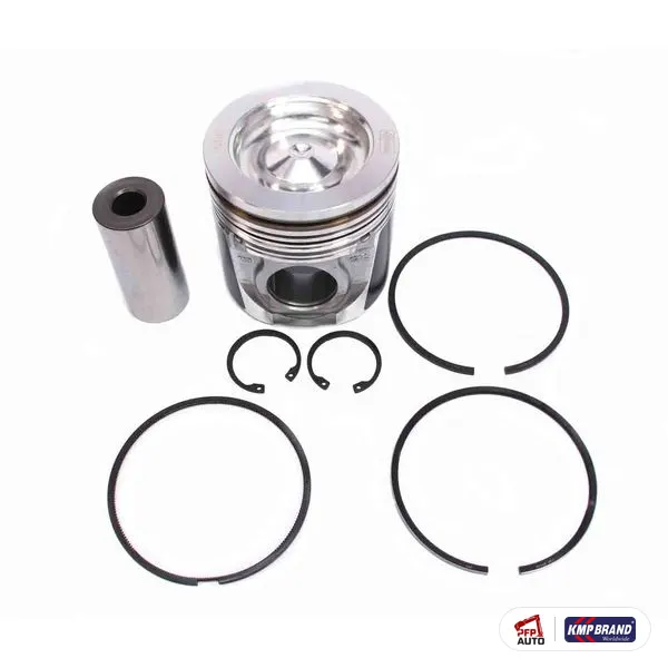 Piston cu bolț și segmenți 0.5 mm KMP Brand pentru Perkins, cod T418740