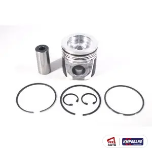 Piston cu bolț și segmenți pentru Perkins, cod T422516
