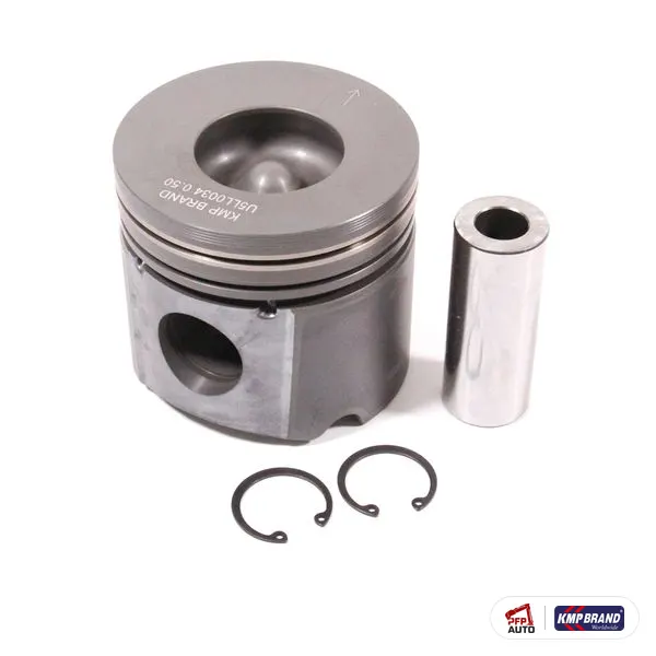 Piston cu bolț și siguranțe 0.50 mm O/S KMP Brand pentru Perkins, cod U5LL0034B