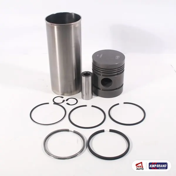 Kit piston, cămașă și segmenți, din fontă KMP Brand, pentru Perkins, cod U5MK0033