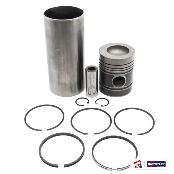 Kit piston, cămașă și segmenți (cămașă finisată) KMP Brand, pentru Perkins, cod U5MK0286