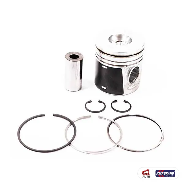Kit piston cu bolț și segmenți 1.00 mm KMP Brand pentru Perkins, cod U5PR0062D